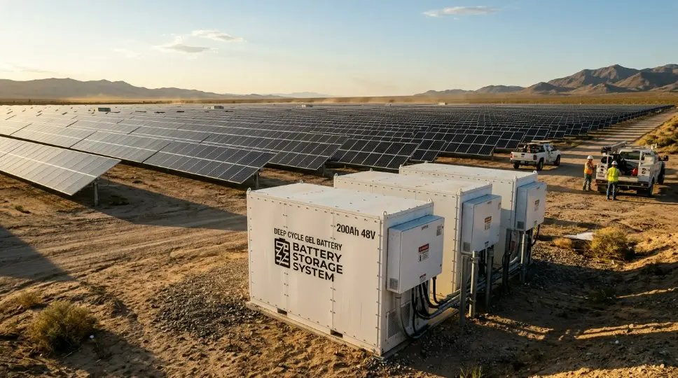 Végső útmutató a fotovoltaikus inverterekhez és az energiatároláshoz az Egyesült Államokban: A GEL akkumulátor előnye
